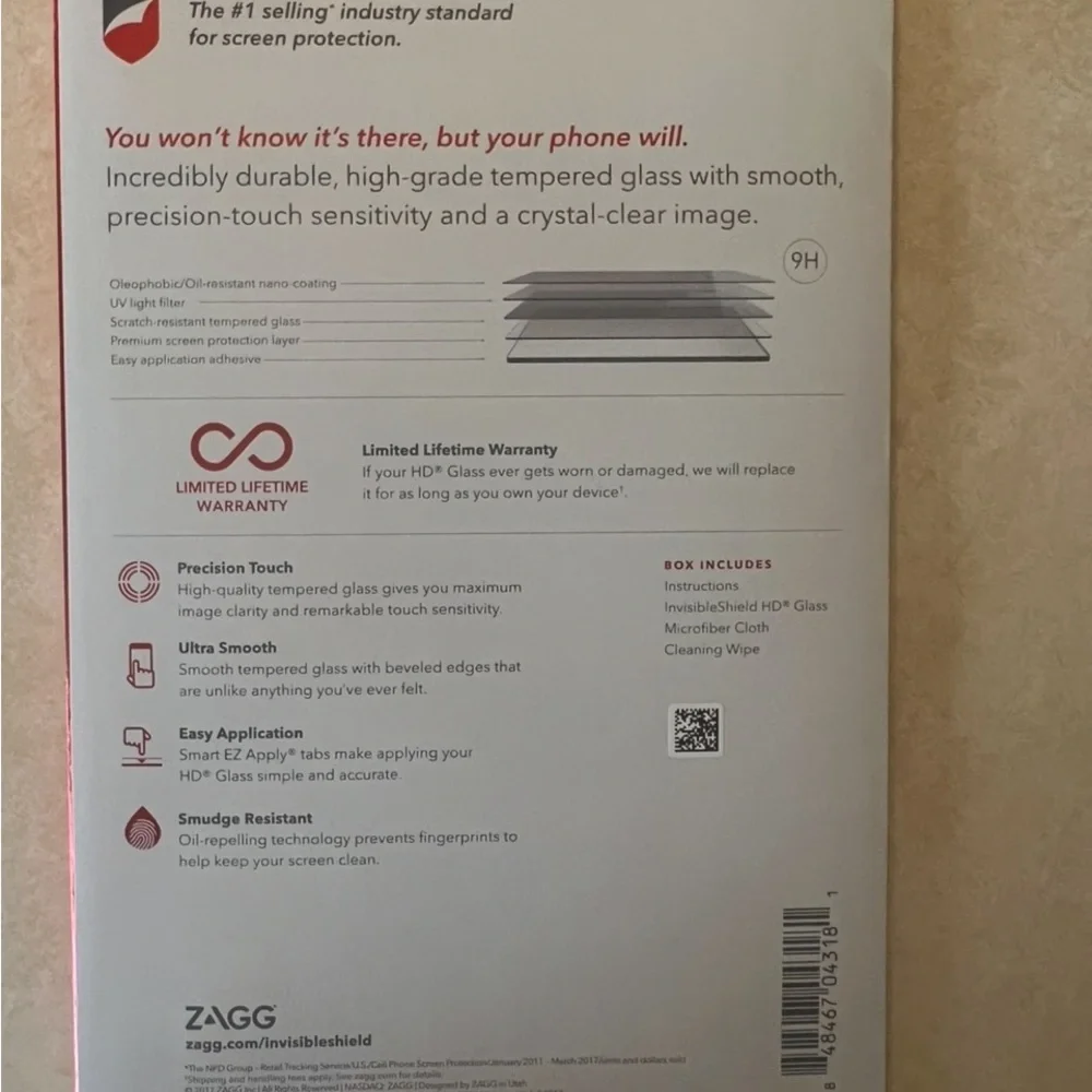 ZAGG Glass Screen Protector for Microsoft Surface